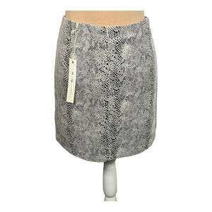 SHE + SKY‎ SNAKE PRINT SKIRT NWT SMALL